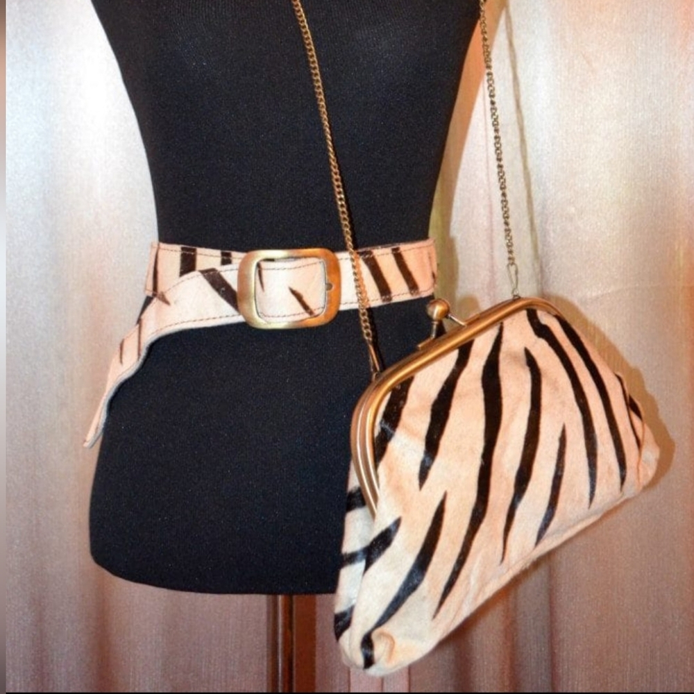 Stylish Zebra Print Women's Bag